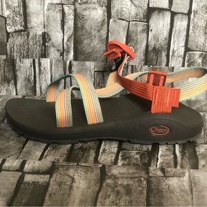 Chaco Z/Cloud Adjustable Cushioned Sandal Women's 8 Rising Burnt Orchard